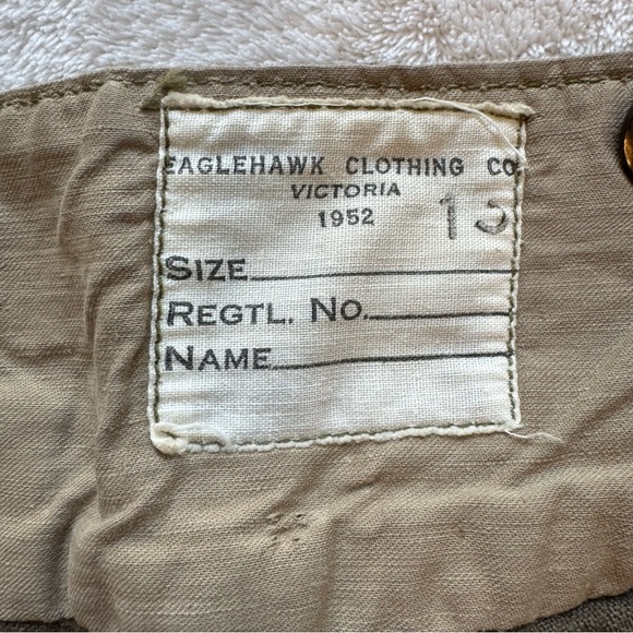 Vintage 1952 Wool Military Pants - Picture 5 of 6